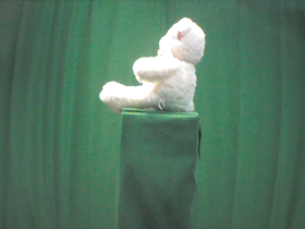 270 Degrees _ Picture 9 _ White Teddy Bear Wearing Gold Ribbon.png